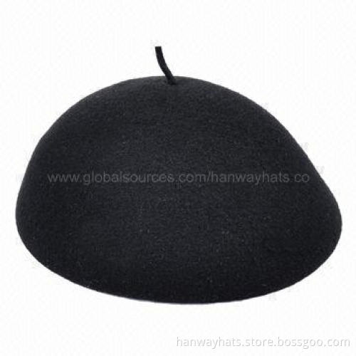 Fashion Black Mini Felt Hat